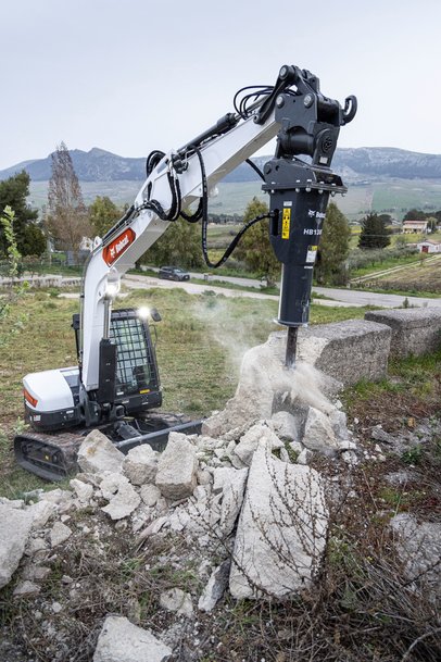 La nueva excavadora E88 de 8 toneladas amplía la gama de la serie R2 de Bobcat